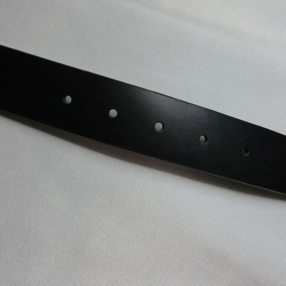Women's Black SILVER New York Studded Belt Travel Tour NYC XL NWT No Boundaries